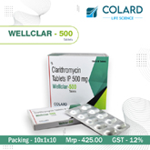  pcd pharma franchise products in Himachal Colard Life  -	WELLCLAR - 500.jpg	